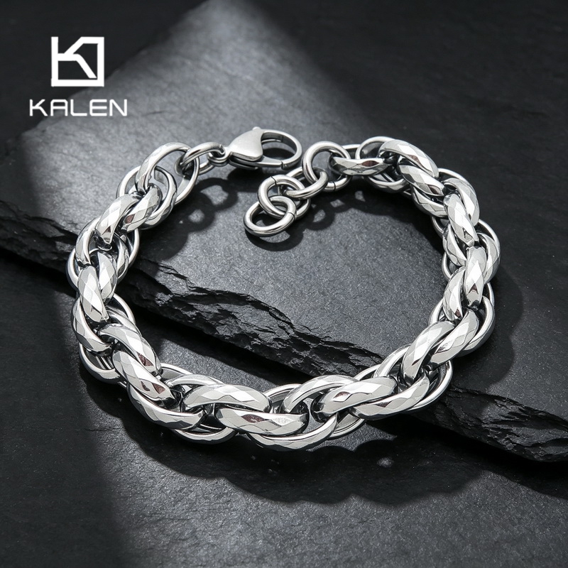 Z Vintage Fashion - Kalen Vintage Punk Heavy Stainless Steel