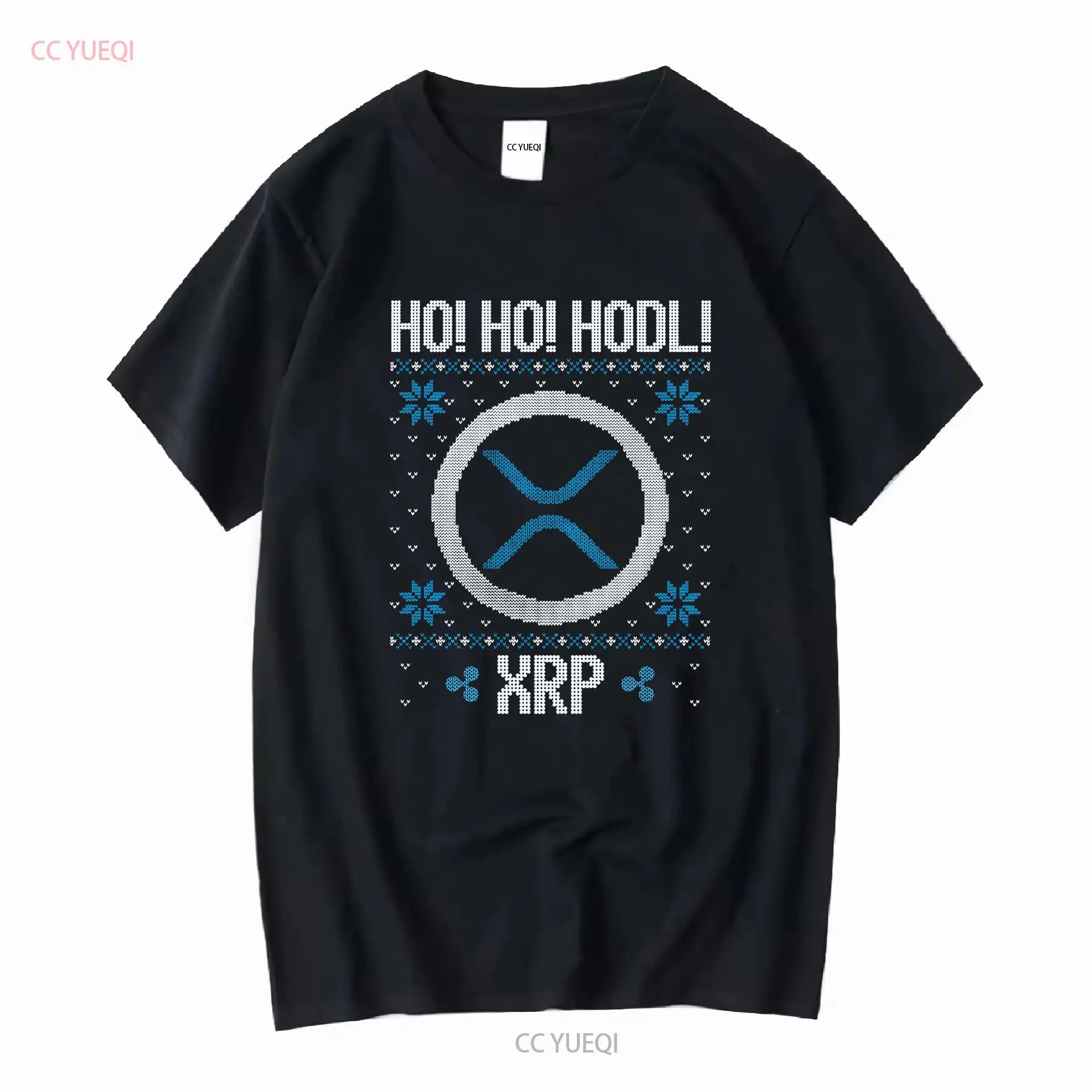 Vintage Fashion Patterns - XRP Christmas T Shirt Ho Hodl