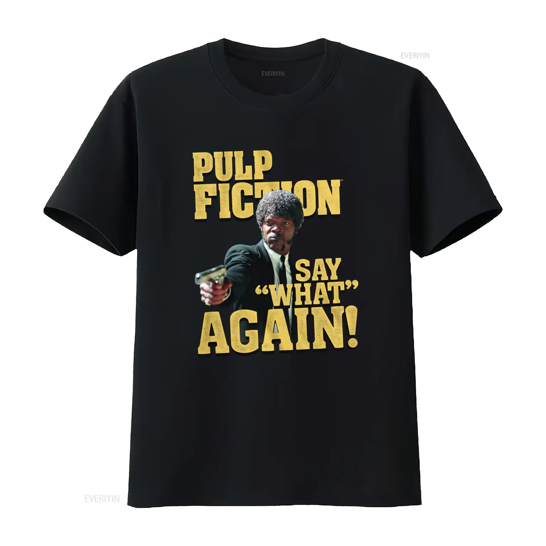 Vintage Fashion Quotes - Pulp Fiction Movie Quote Say What