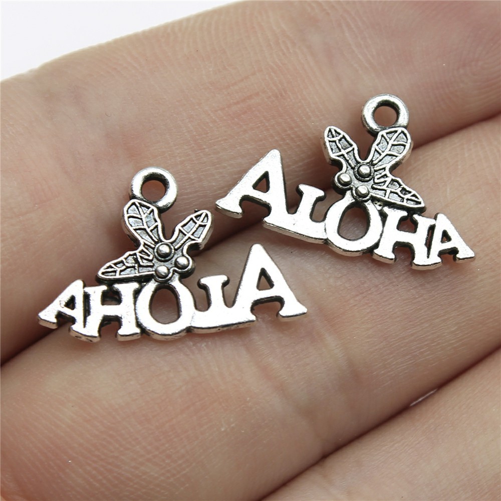 40pcs 21x14mm(0.83x0.55inch) A - огляд і ціна Vintage Fashion Wholesale
