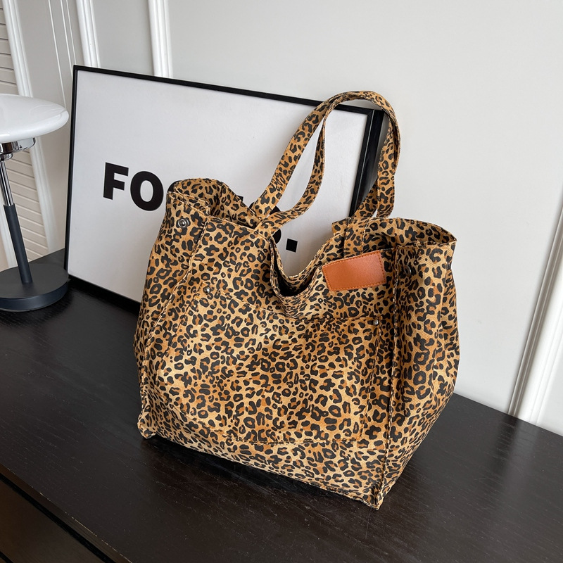 Leopard Pattern Tote Bag Vinta - огляд і ціна Vintage Fashion Patterns