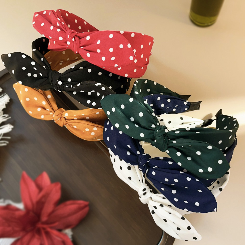 Boho Dots Wide Hair Bands for  - огляд і ціна Vintage Fashion Wholesale