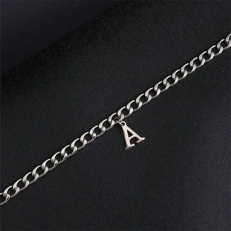 Silver Color A-Z Initial Brace - огляд і ціна Z Vintage Fashion