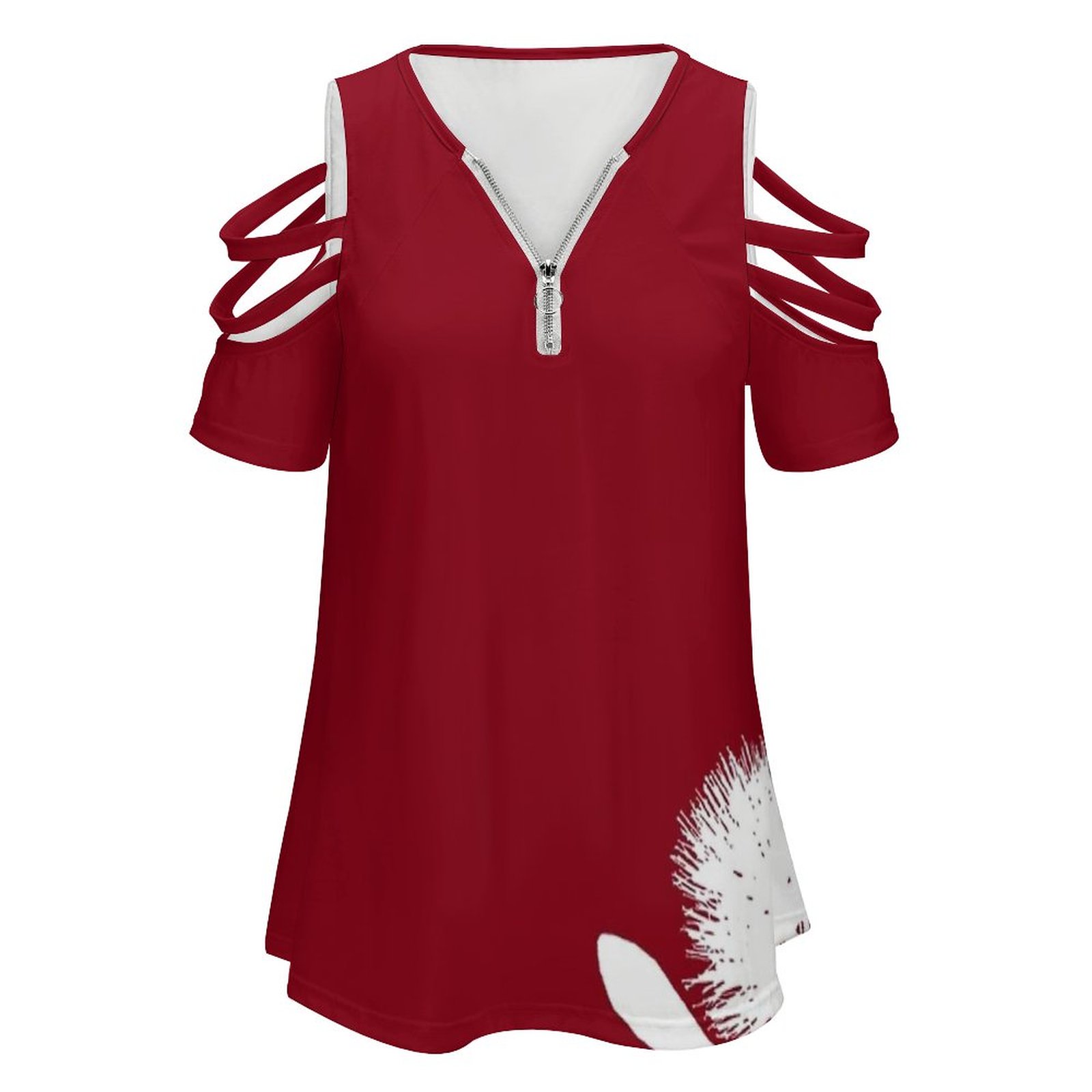 Pohutukawa-White On Red Women  - огляд і ціна Vintage Fashion Nz