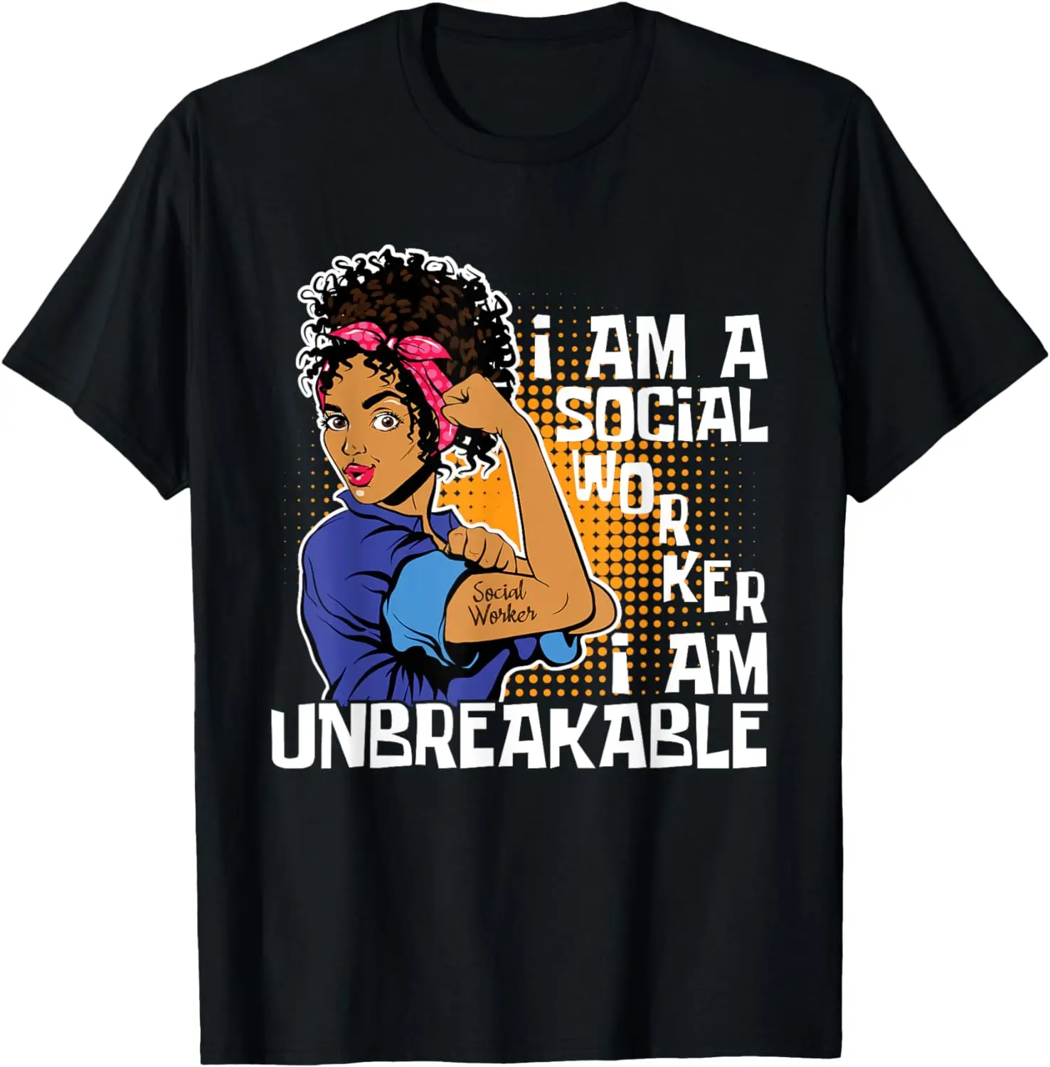 I Am A Social Worker Afro Amer - огляд і ціна Vintage Fashion Community