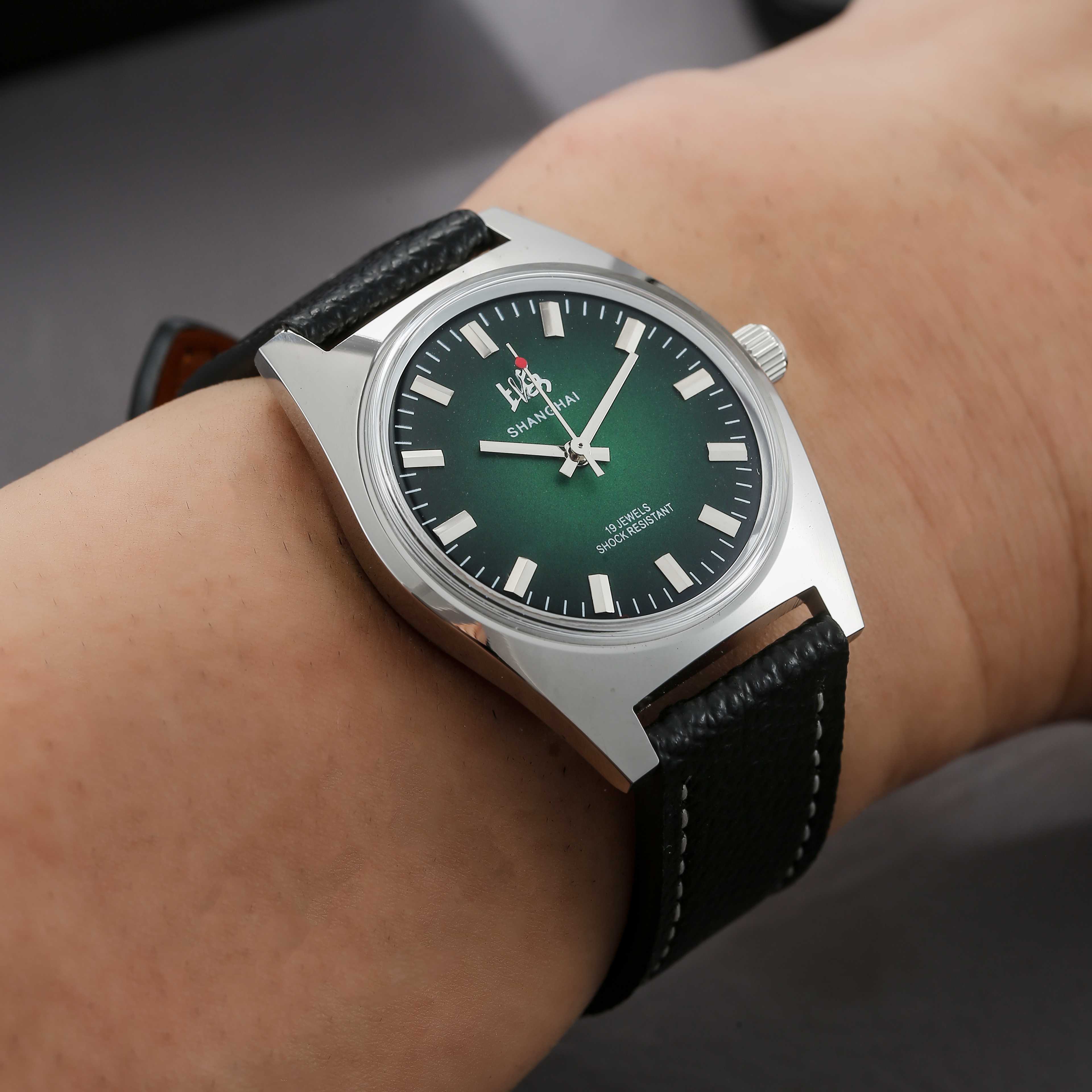 Shanghai 36MM Men's Hand-Wind  - огляд і ціна Vintage Fashion Wholesale