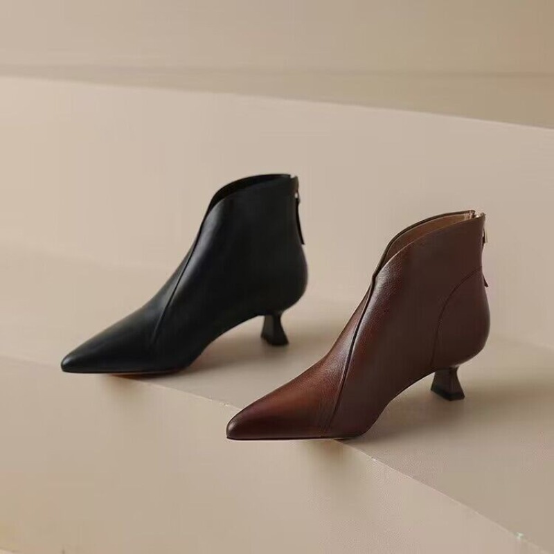 Autumn Winter Pointed Toe Wome - огляд і ціна Vintage Fashion Ladies