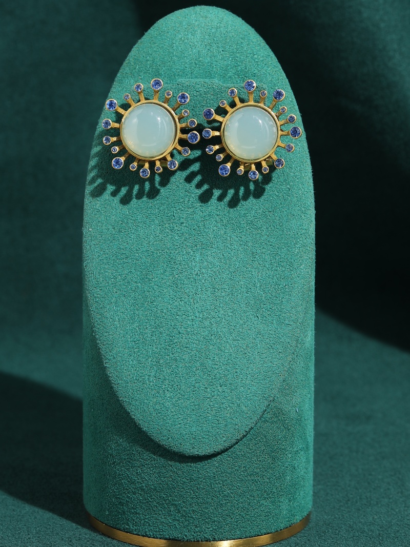 Vintage Green Agate Earrings A - огляд і ціна Vintage Fashion Trends 2026