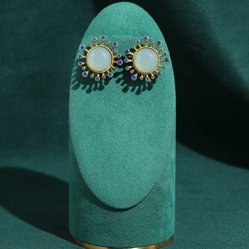 Vintage Green Agate Earrings A - огляд і ціна Vintage Fashion Trends 2026