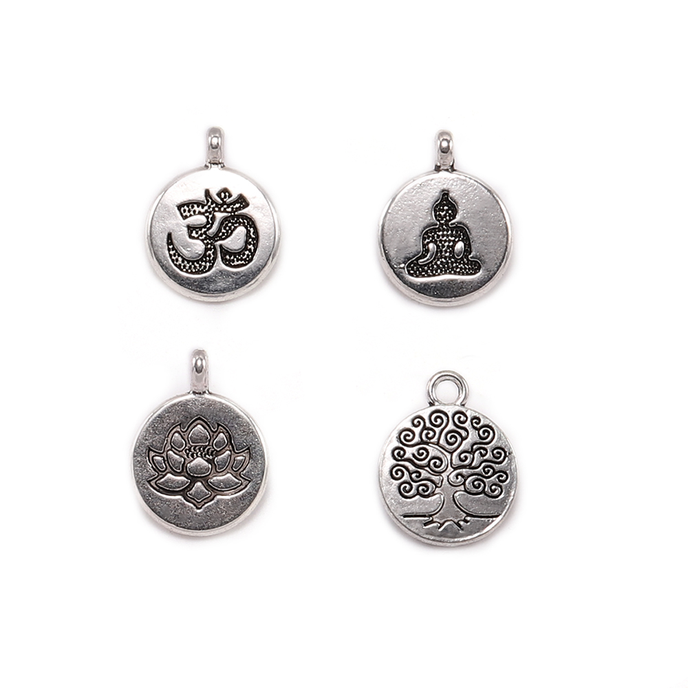 10pcs/lot Antique Chakra Charm - огляд і ціна Vintage Fashion Nz