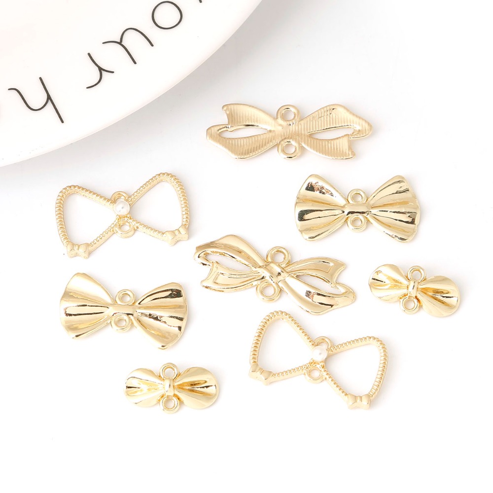 Vintage Antique Gold Bow Charm - огляд і ціна Vintage Fashion Nz