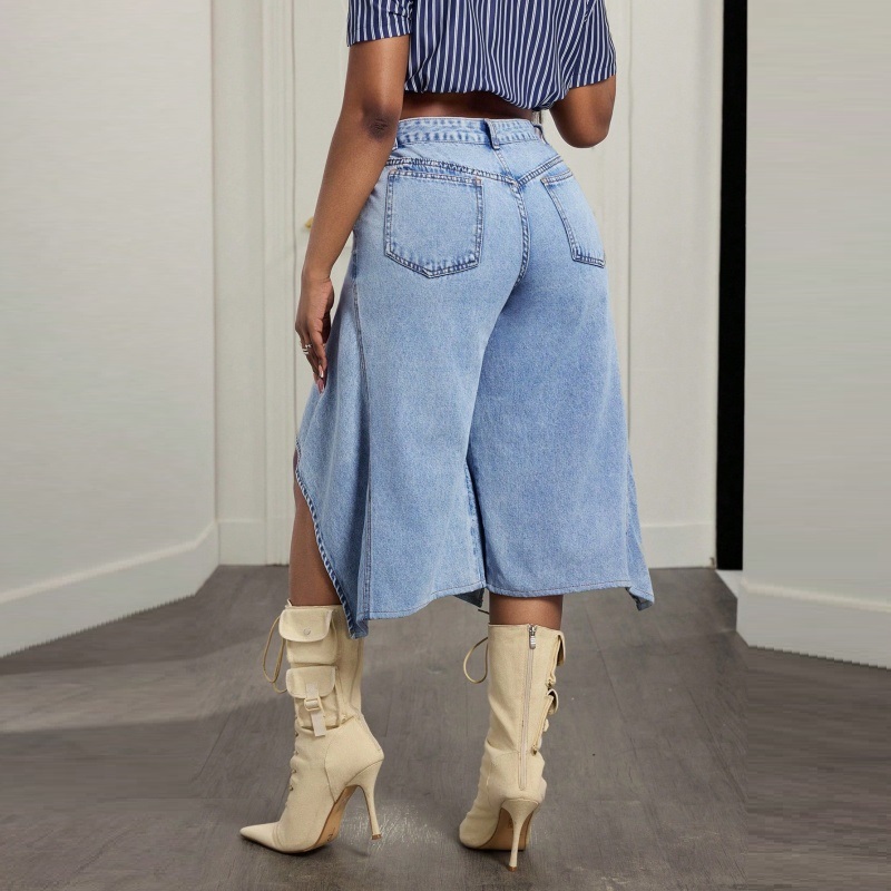 Women Irregular Asymmetrical H - огляд і ціна Denim Skirt Midi Vintage