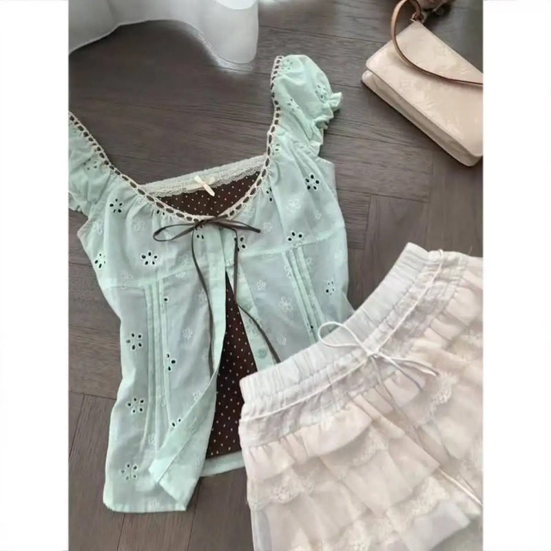 2026 French Elegant Short Slee - огляд і ціна Vintage Fashion Trends 2026