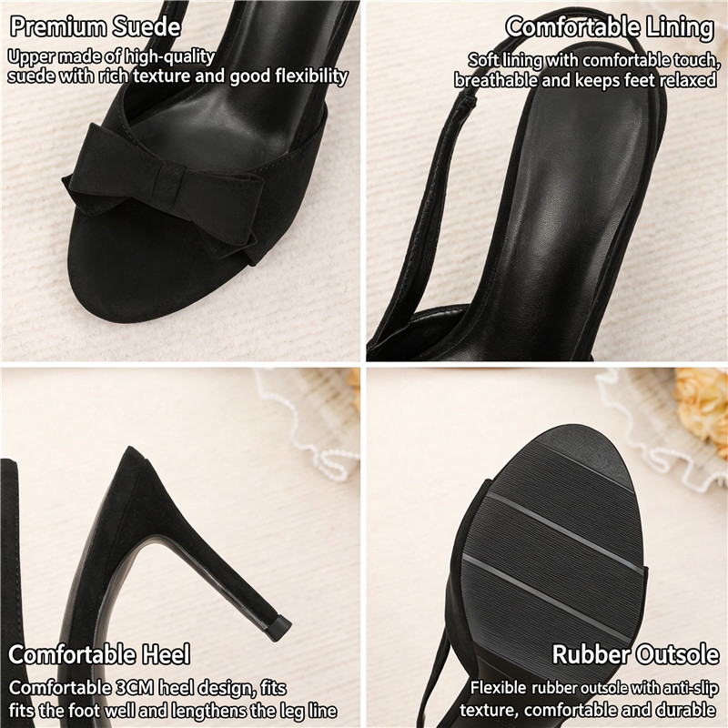 2026 Summer Peep Toe Backless  - огляд і ціна Vintage Fashion Ladies