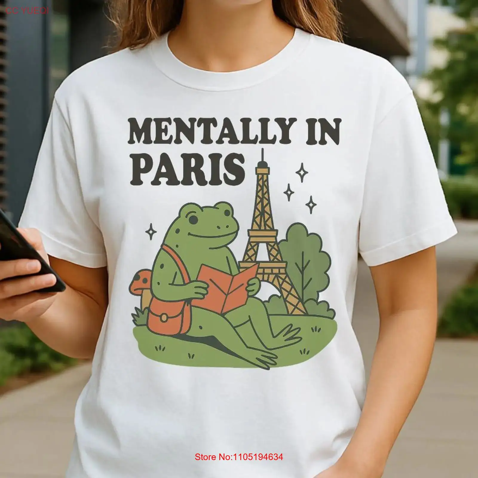 MENTALLY IN PARIS T Shirt Love - огляд і ціна Vintage Fashion Paris