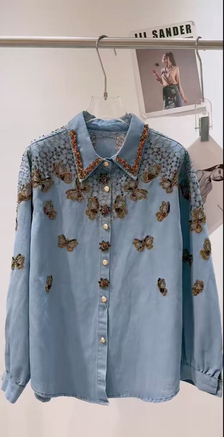 Luxury Style Denim Jacket For  - огляд і ціна Vintage Fashion Trends 2026